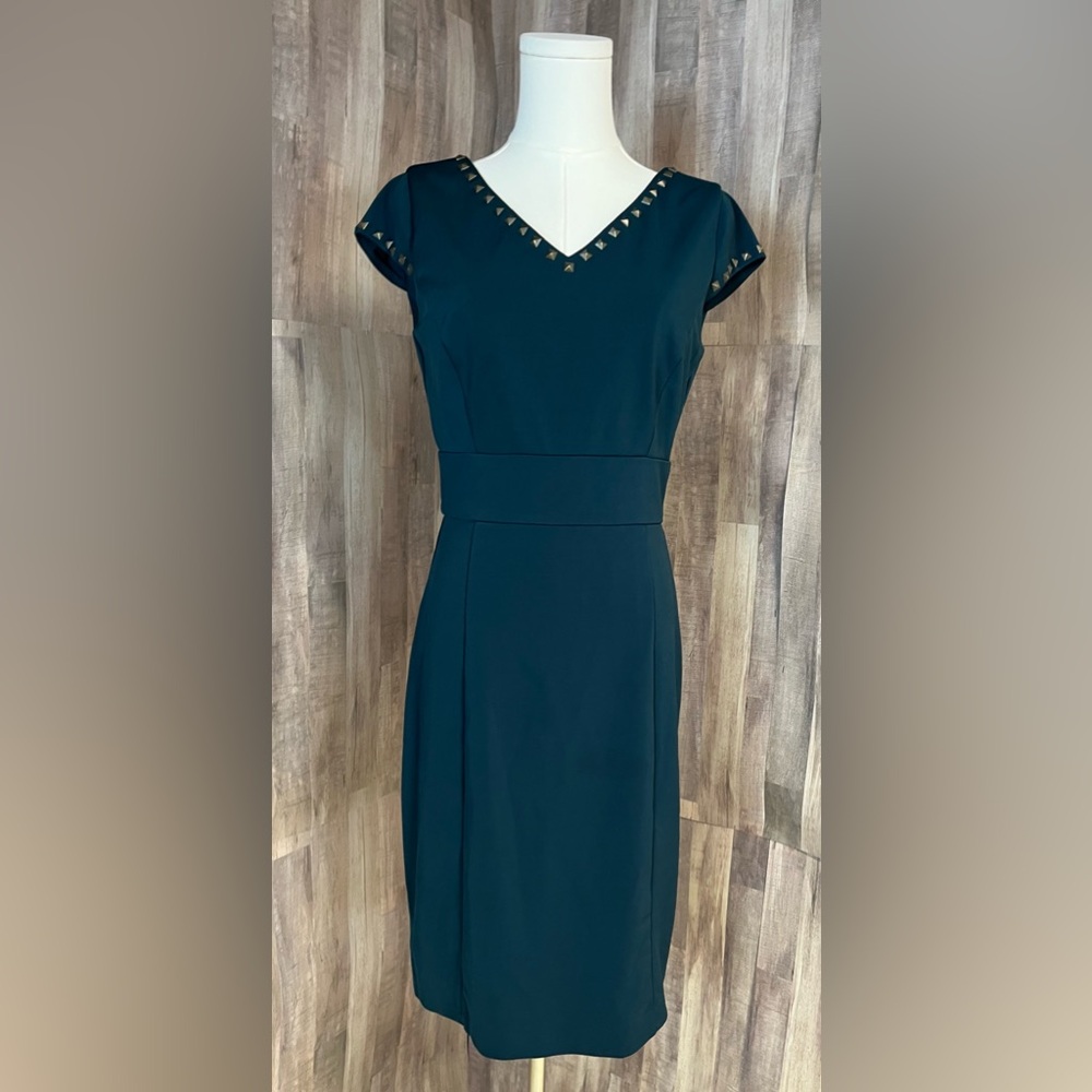 Alex Marie Teal studded dress